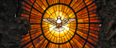 Holy spirit window Vatican 2020 05 21 at 9.53.32 PM